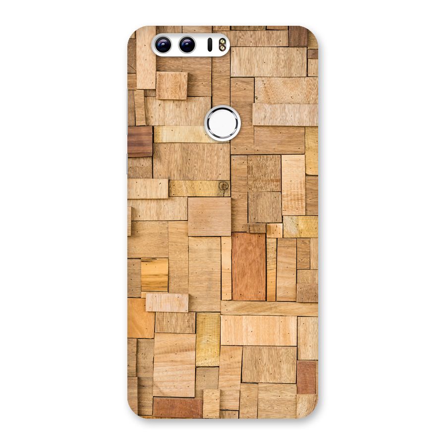 Wooden Blocks Back Case for Honor 8