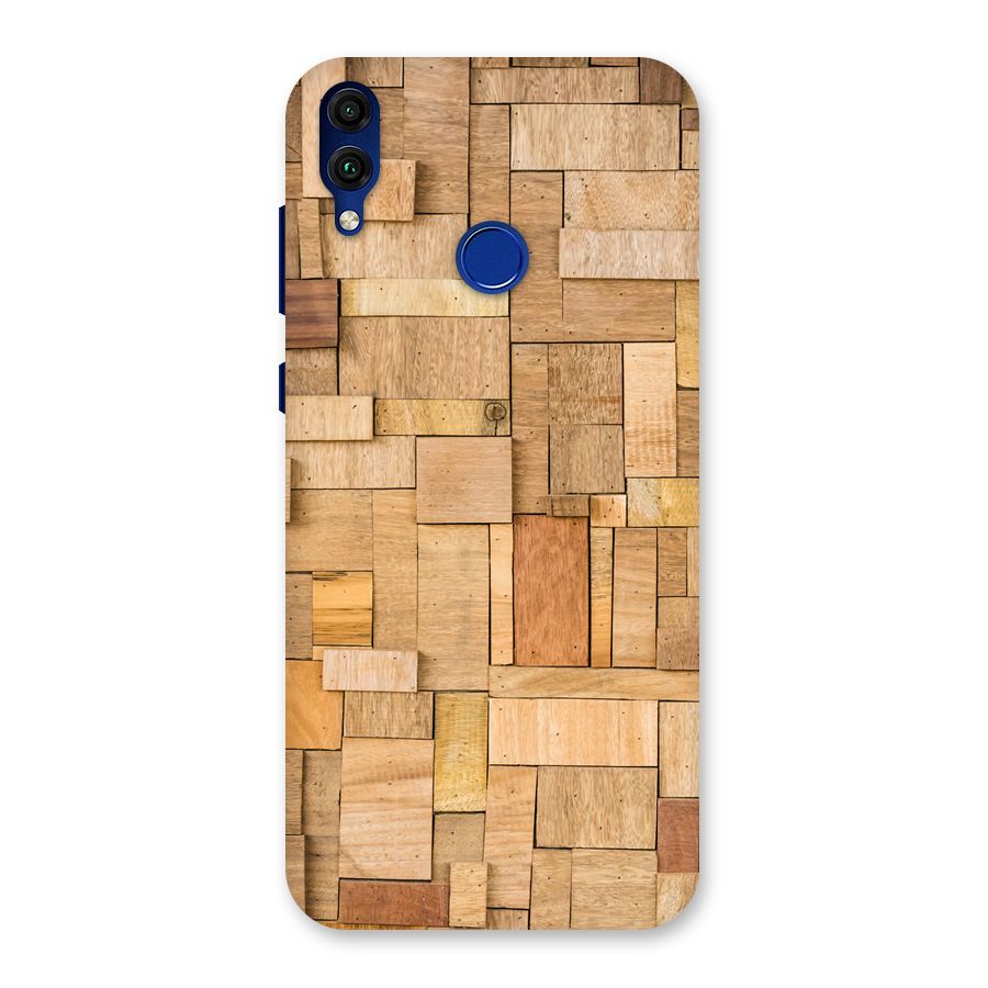 Wooden Blocks Back Case for Honor 8C