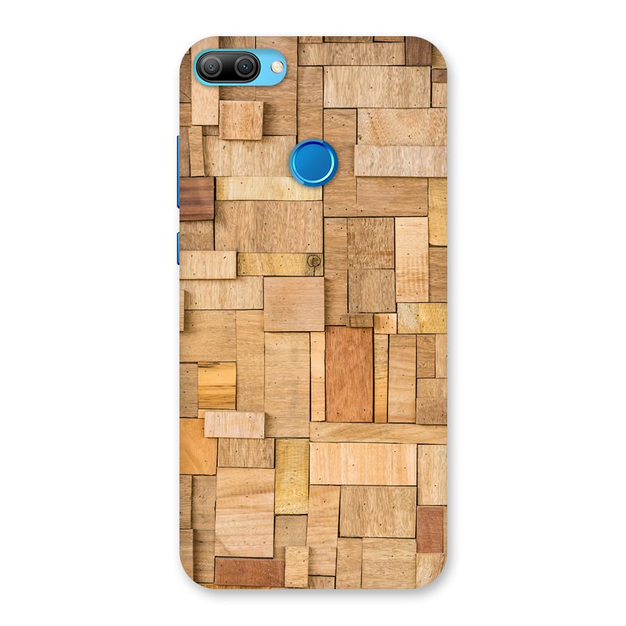 Wooden Blocks Back Case for Honor 9N