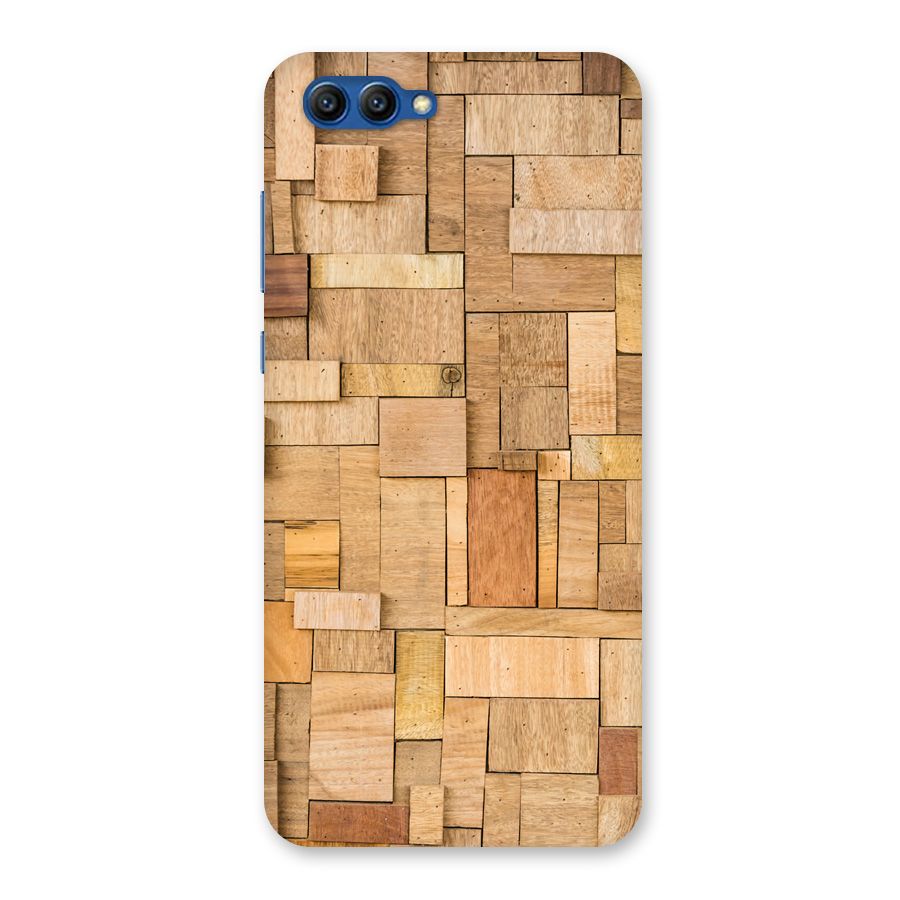 Wooden Blocks Back Case for Honor View 10