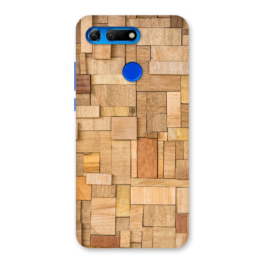 Wooden Blocks Back Case for Honor View 20