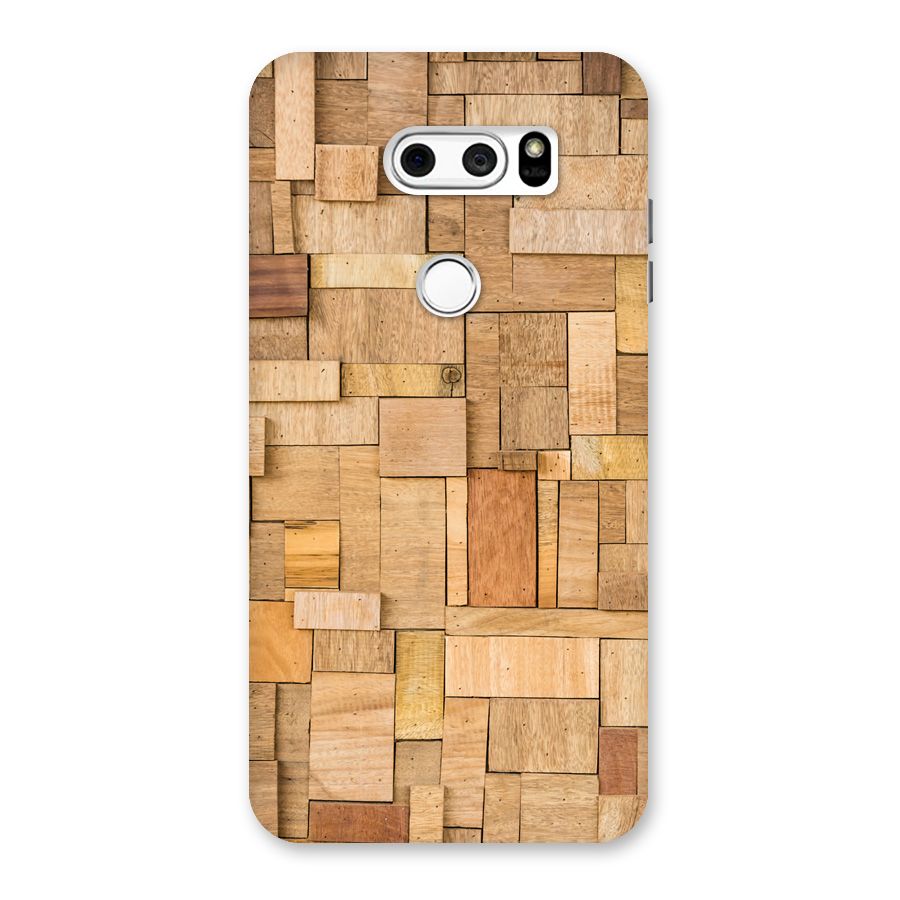 Wooden Blocks Back Case for LG V30