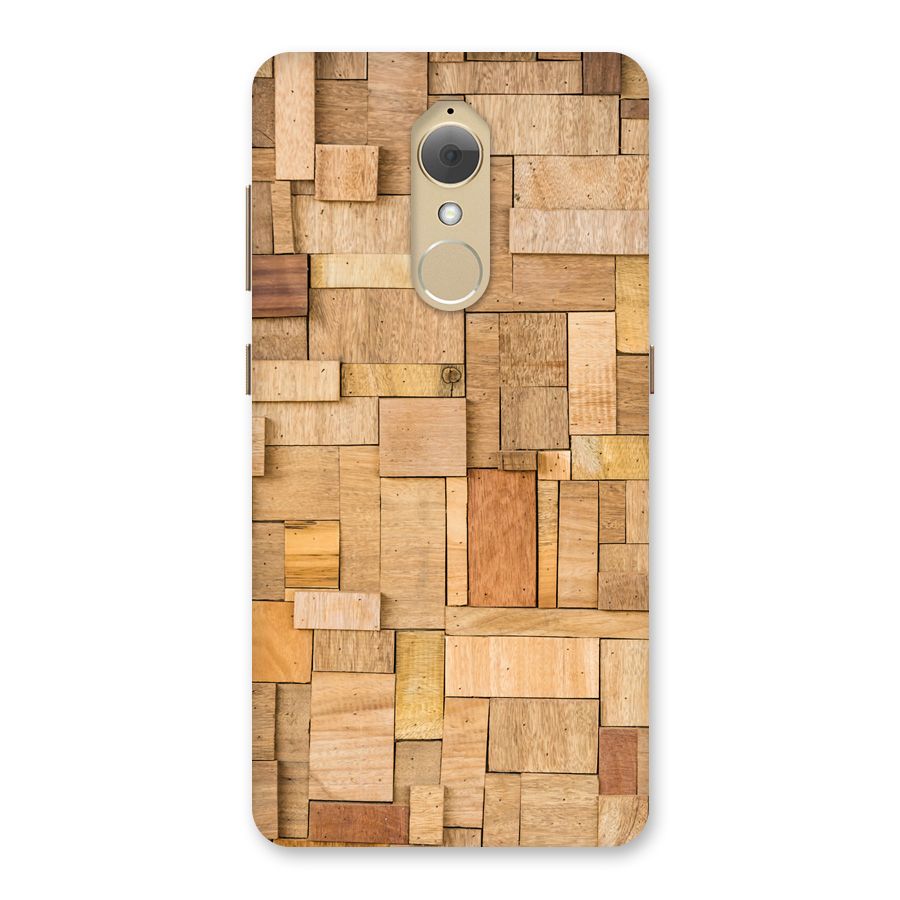 Wooden Blocks Back Case for Lenovo K8