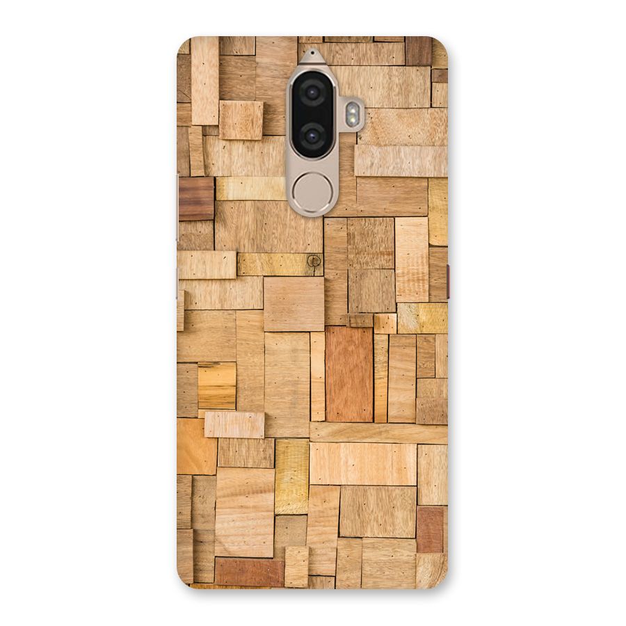 Wooden Blocks Back Case for Lenovo K8 Note