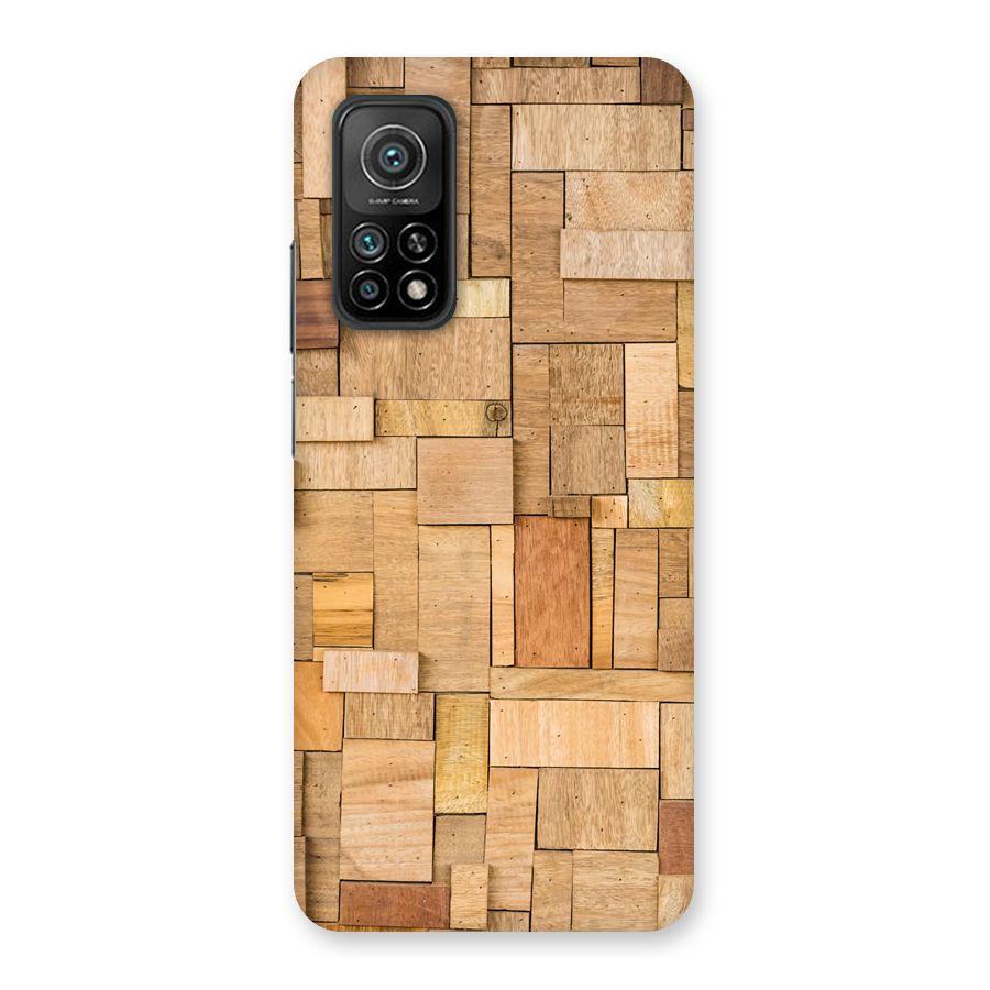 Wooden Blocks Back Case for Mi 10T Pro 5G