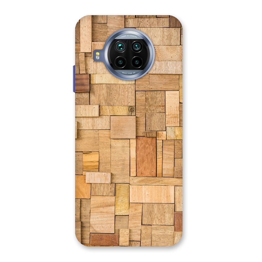 Wooden Blocks Back Case for Mi 10i
