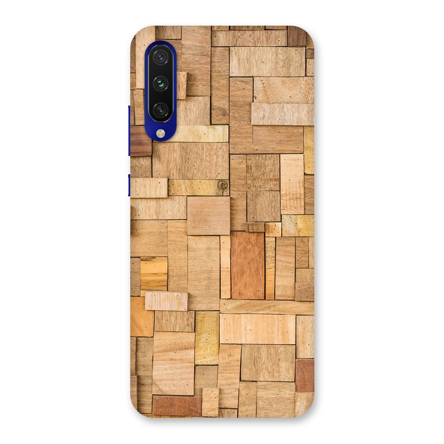 Wooden Blocks Back Case for Mi A3