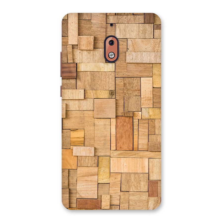 Wooden Blocks Back Case for Nokia 2.1