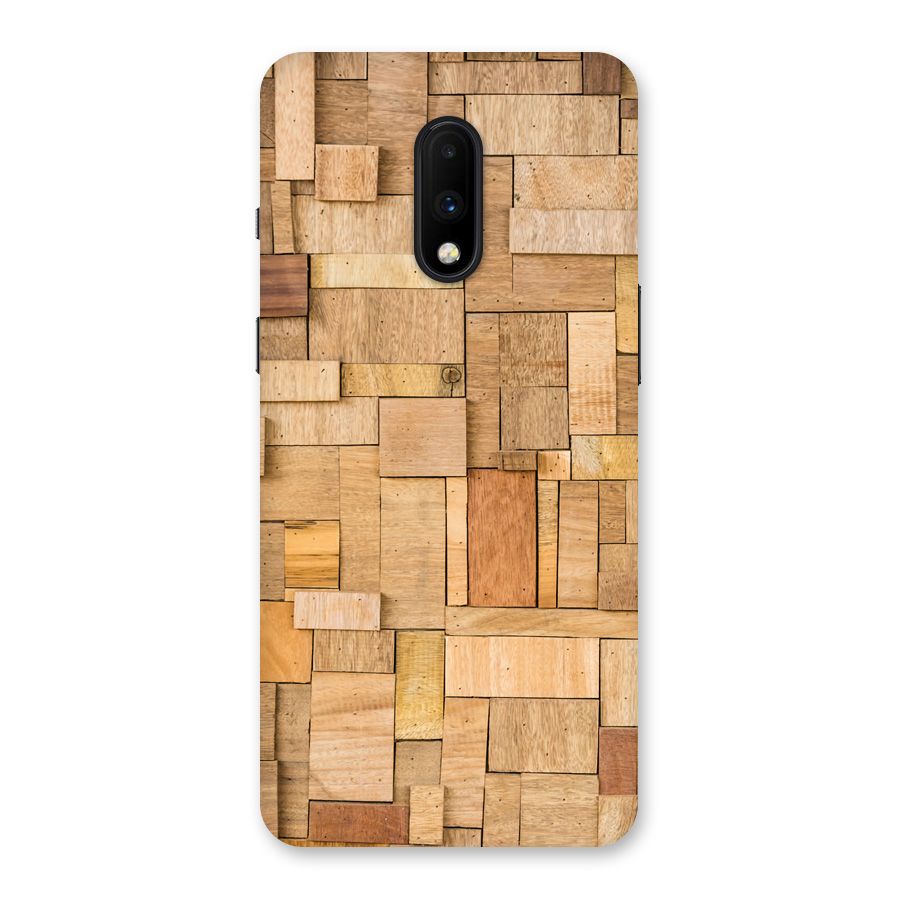 Wooden Blocks Back Case for OnePlus 7