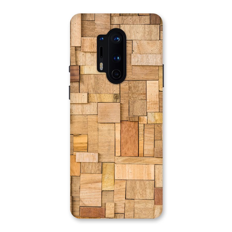 Wooden Blocks Back Case for OnePlus 8 Pro