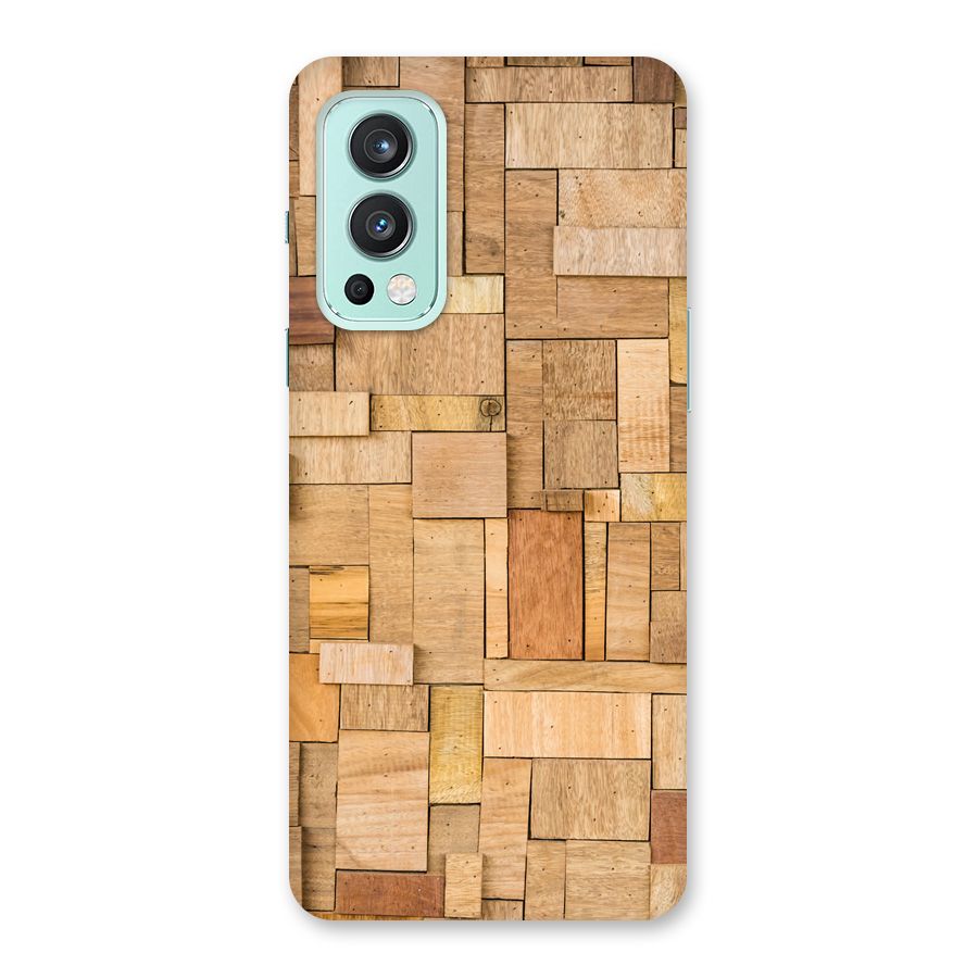 Wooden Blocks Back Case for OnePlus Nord 2 5G