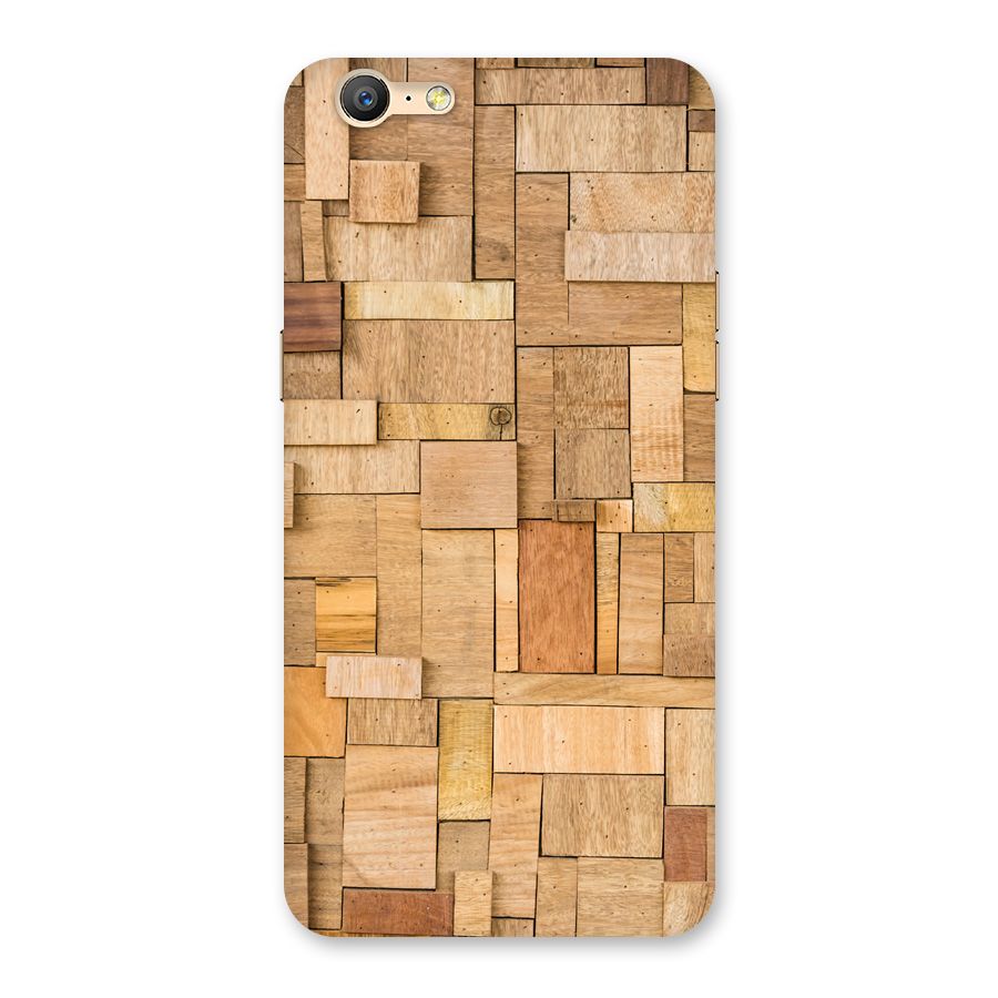Wooden Blocks Back Case for Oppo A39