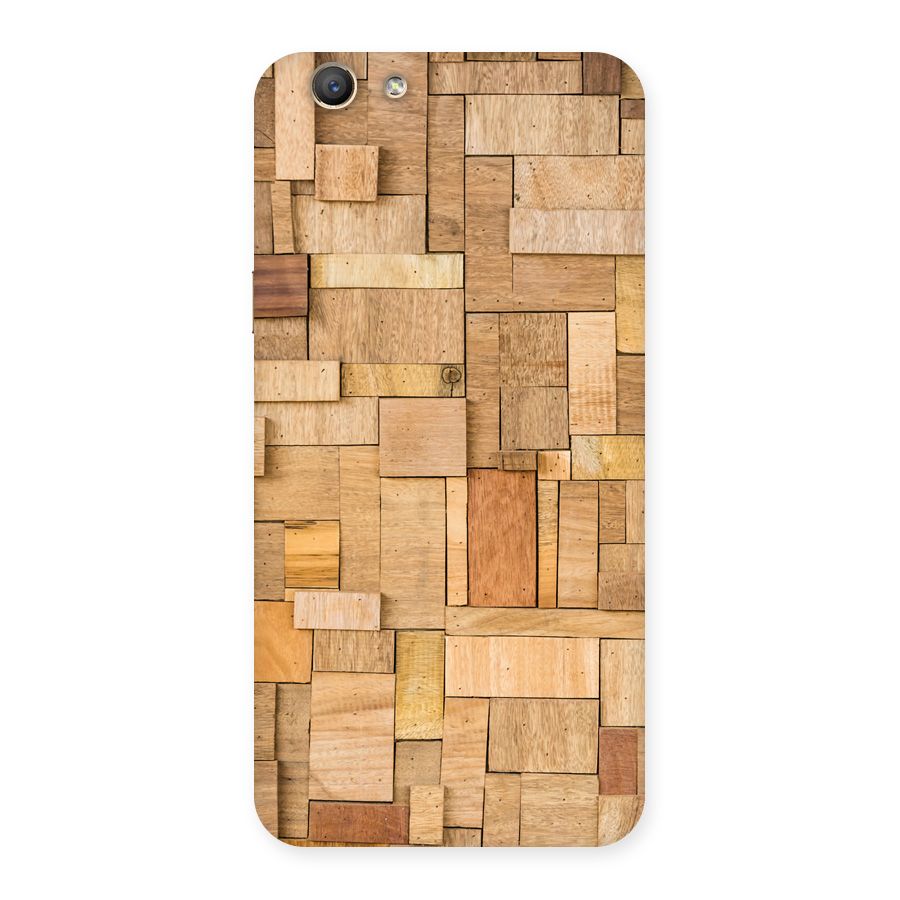 Wooden Blocks Back Case for Oppo A59