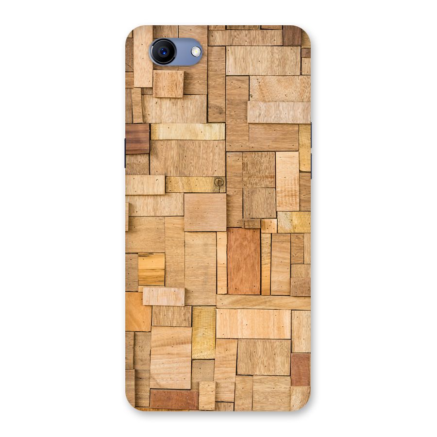 Wooden Blocks Back Case for Oppo Realme 1