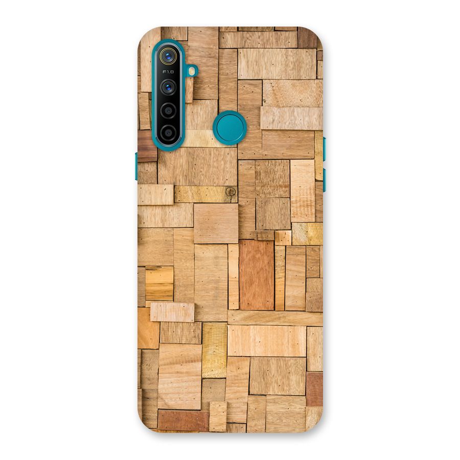 Wooden Blocks Back Case for Realme 5i