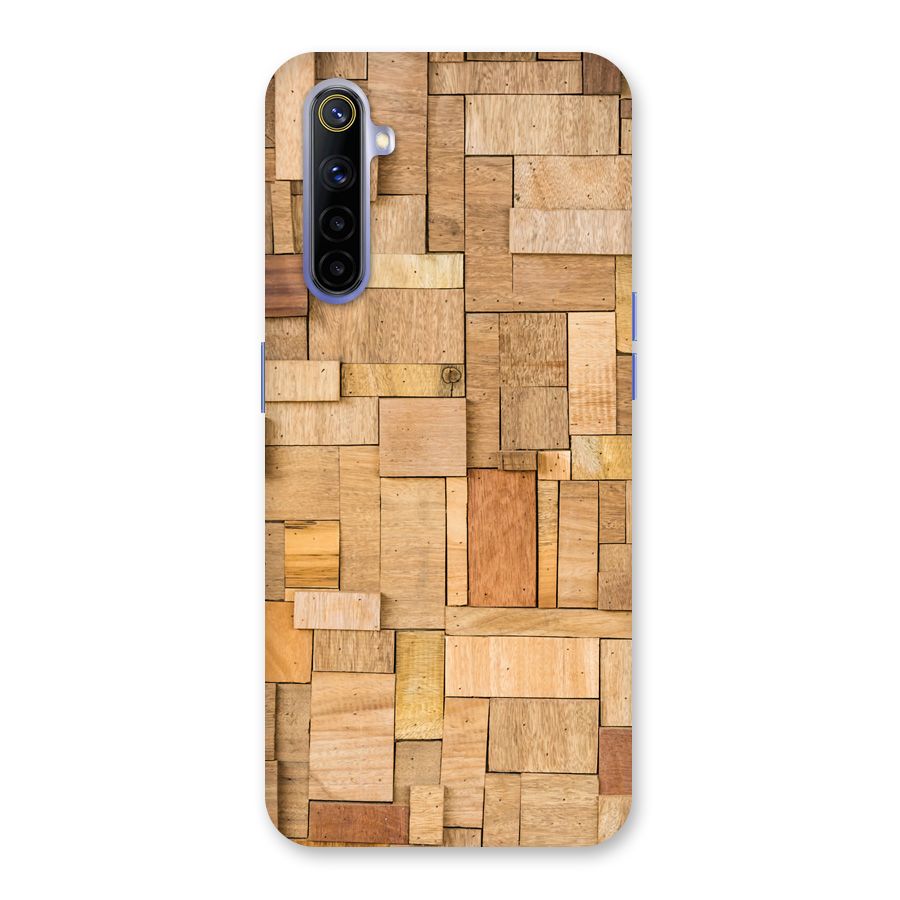 Wooden Blocks Back Case for Realme 6i