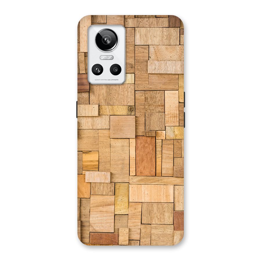 Wooden Blocks Back Case for Realme GT Neo 3