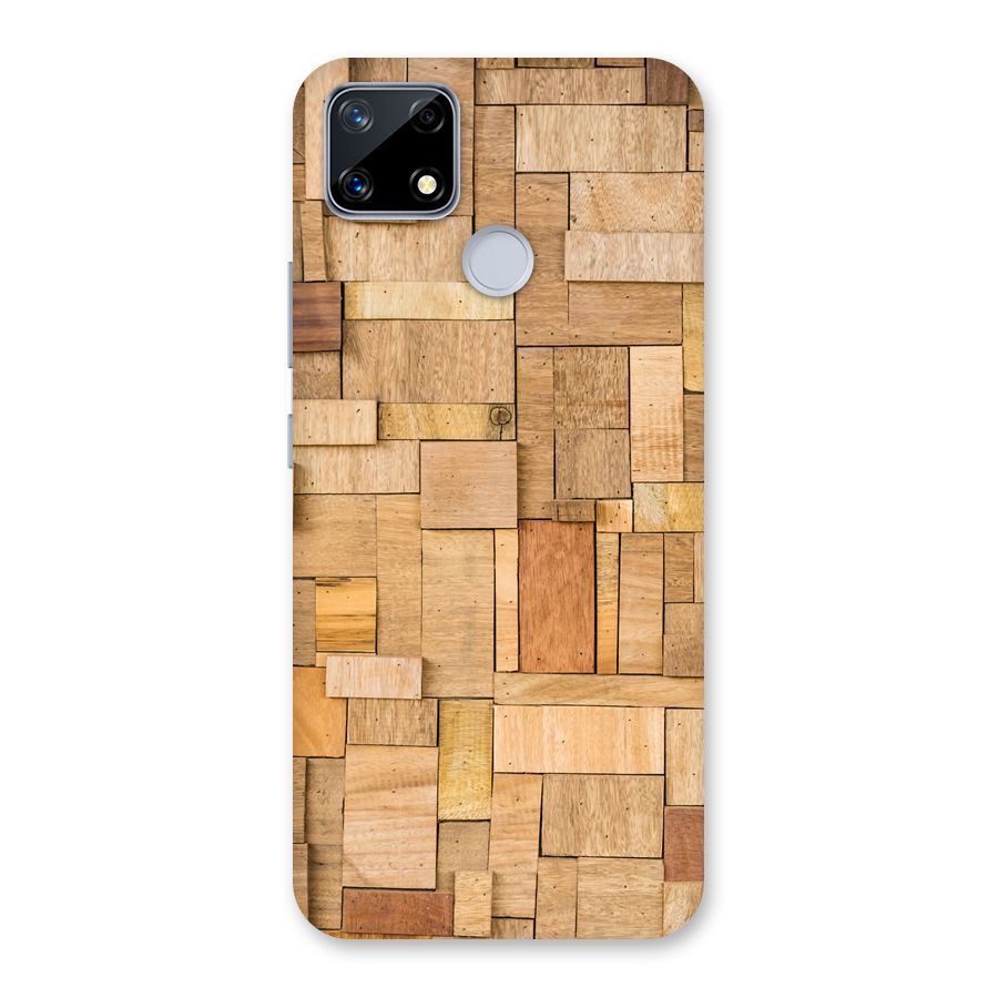 Wooden Blocks Back Case for Realme Narzo 20
