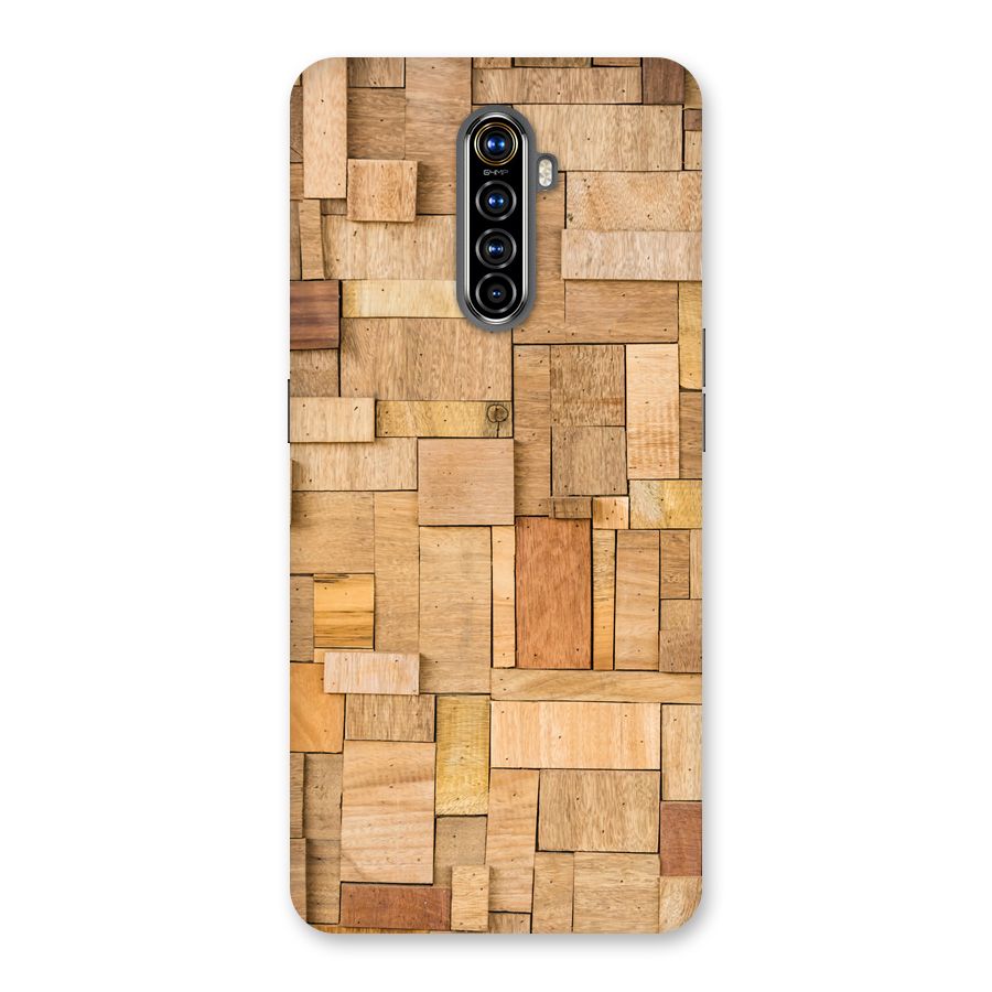Wooden Blocks Back Case for Realme X2 Pro