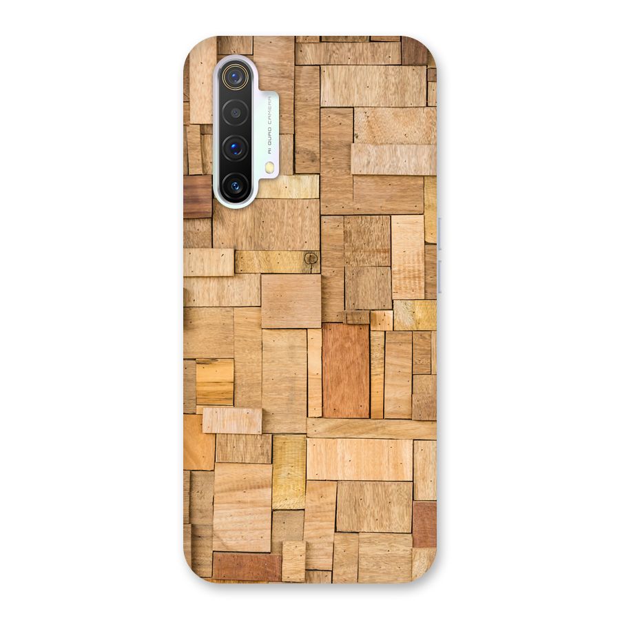 Wooden Blocks Back Case for Realme X3 SuperZoom