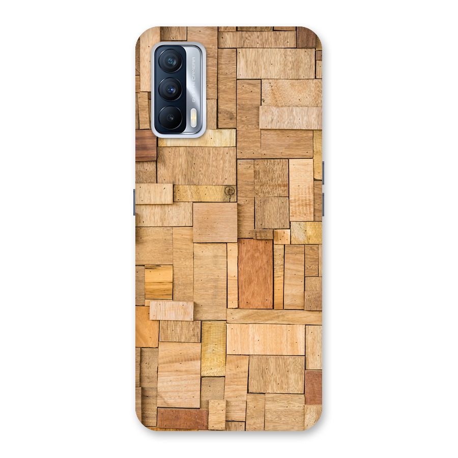 Wooden Blocks Back Case for Realme X7