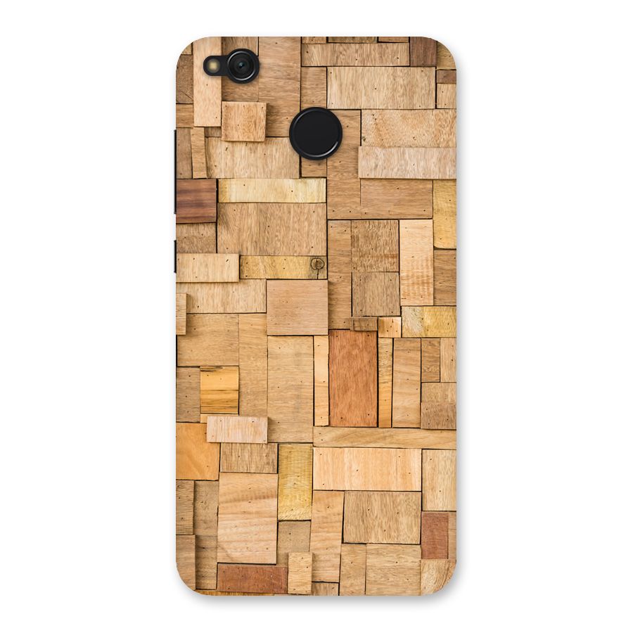 Wooden Blocks Back Case for Redmi 4