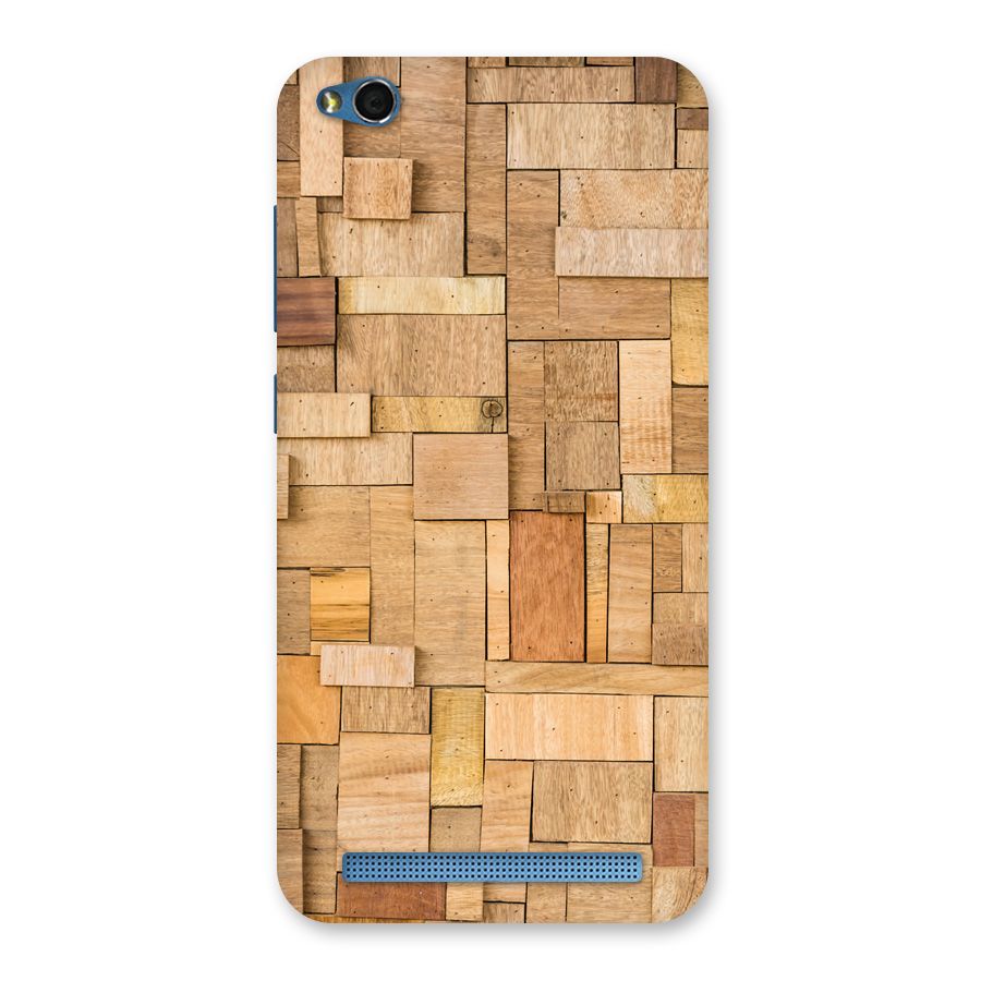 Wooden Blocks Back Case for Redmi 5A