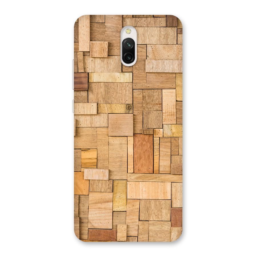 Wooden Blocks Back Case for Redmi 8A Dual