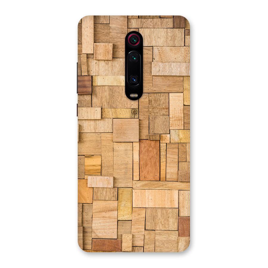 Wooden Blocks Back Case for Redmi K20