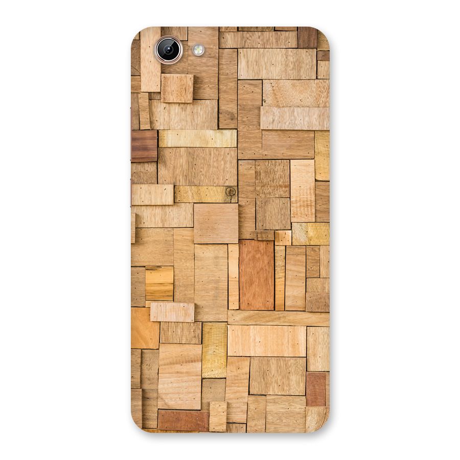 Wooden Blocks Back Case for Vivo Y71