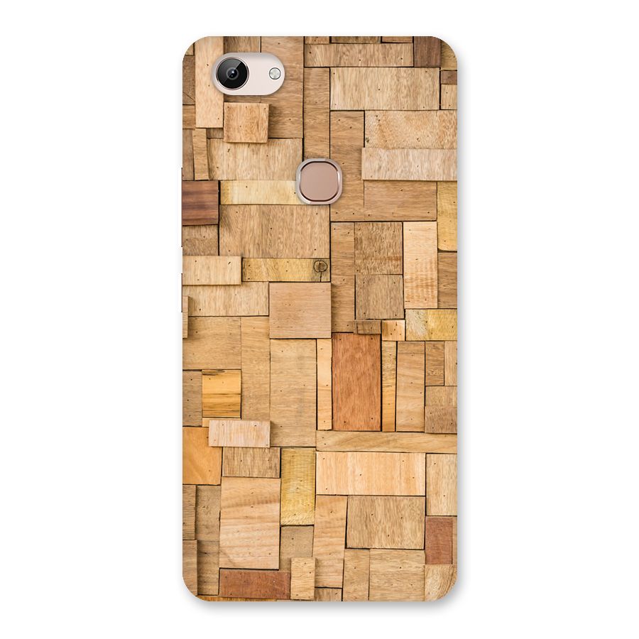 Wooden Blocks Back Case for Vivo Y83