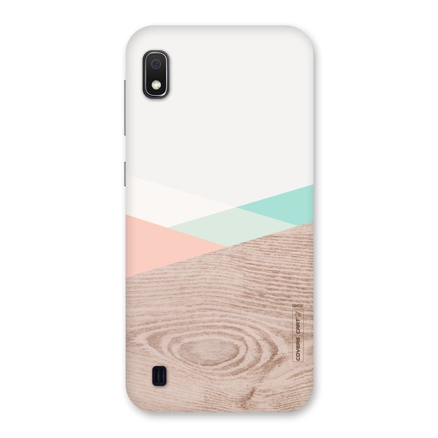 Wooden Fusion Back Case for Galaxy A10