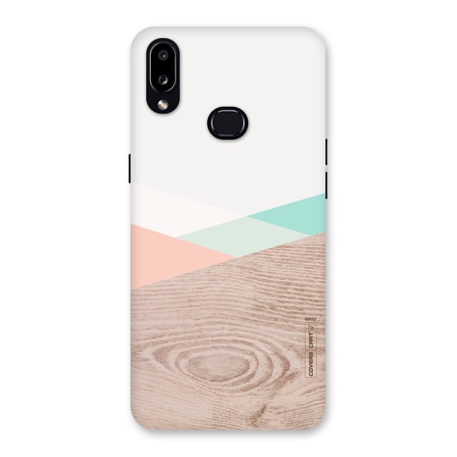 Wooden Fusion Back Case for Galaxy A10s