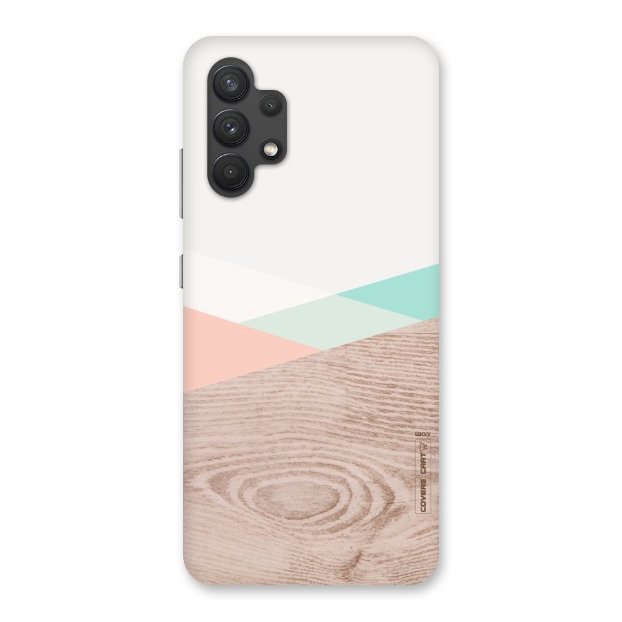Wooden Fusion Back Case for Galaxy A32