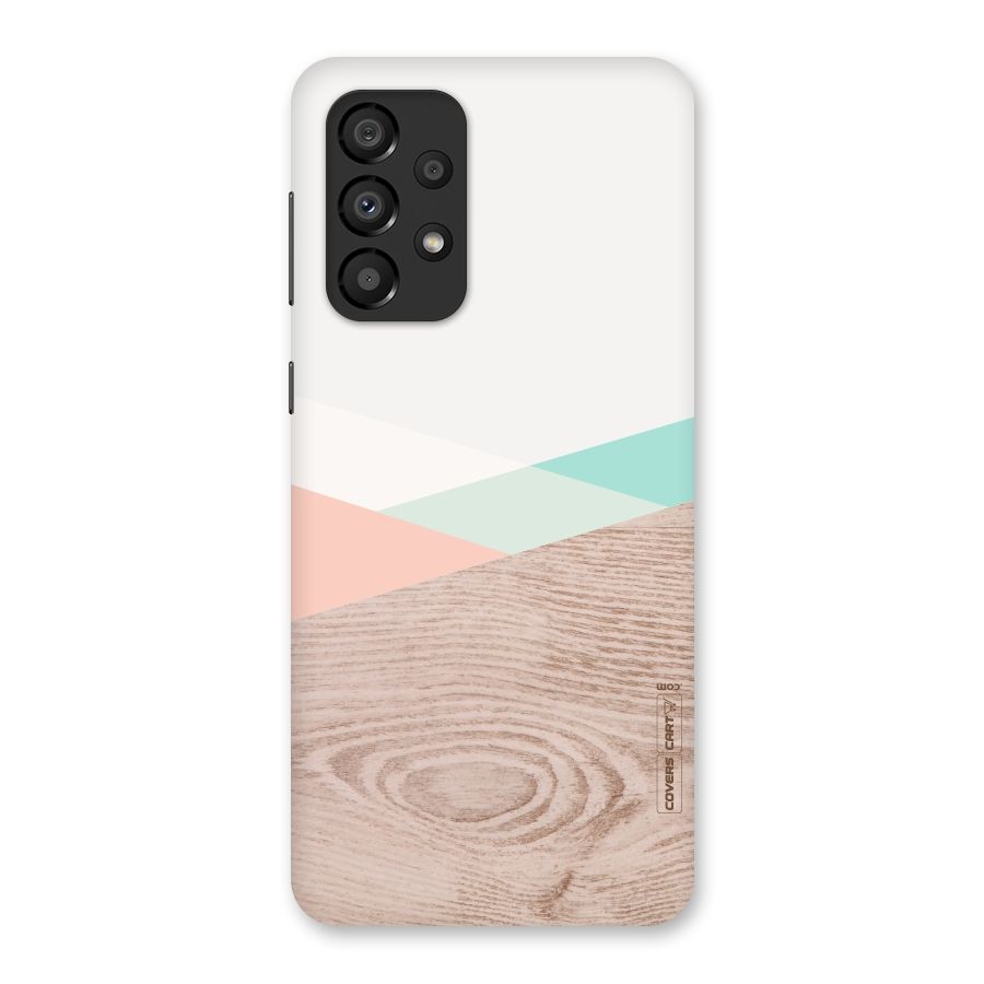 Wooden Fusion Back Case for Galaxy A33 5G