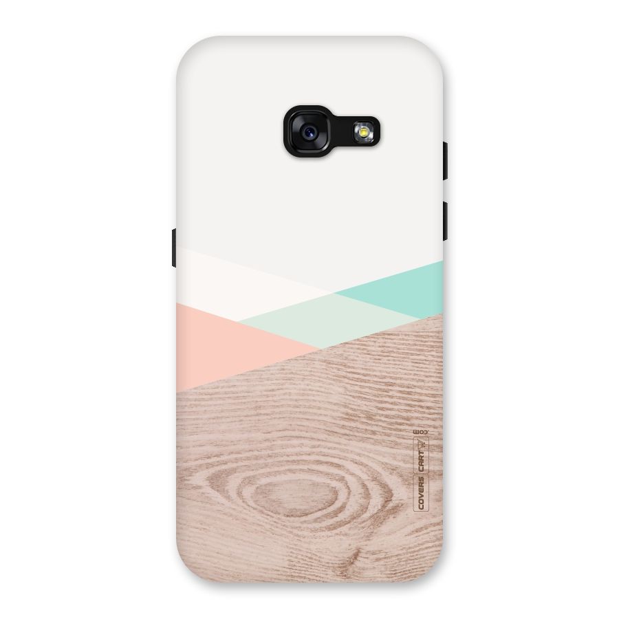 Wooden Fusion Back Case for Galaxy A3 (2017)