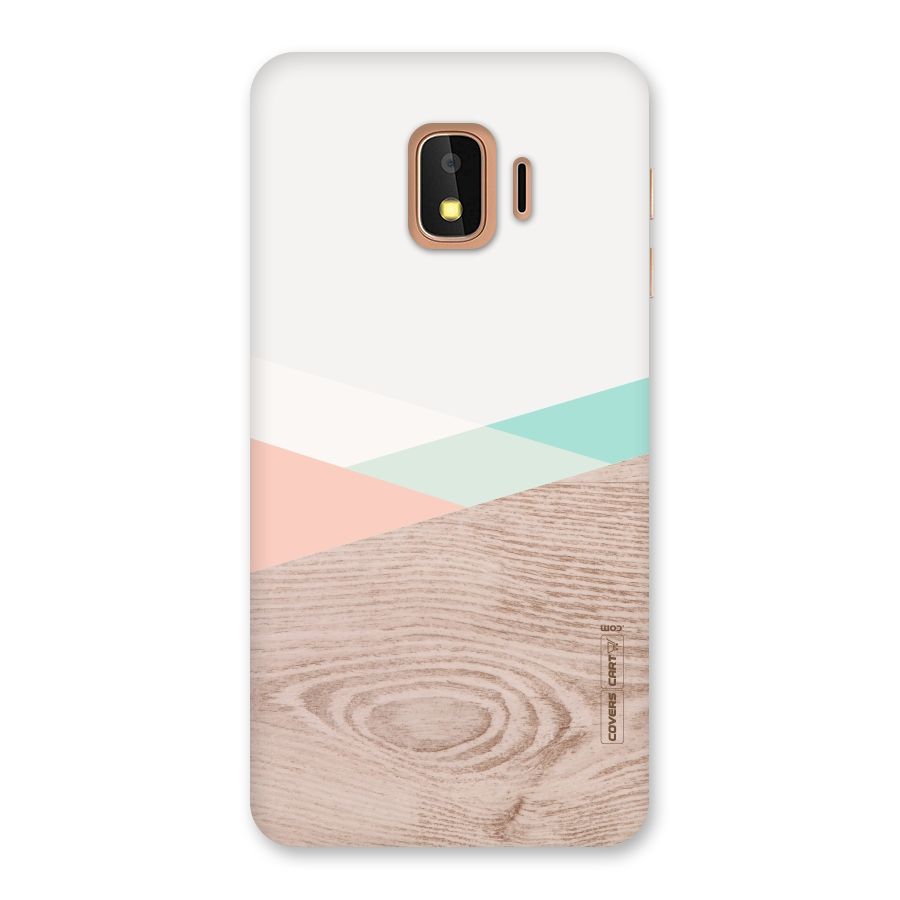 Wooden Fusion Back Case for Galaxy J2 Core
