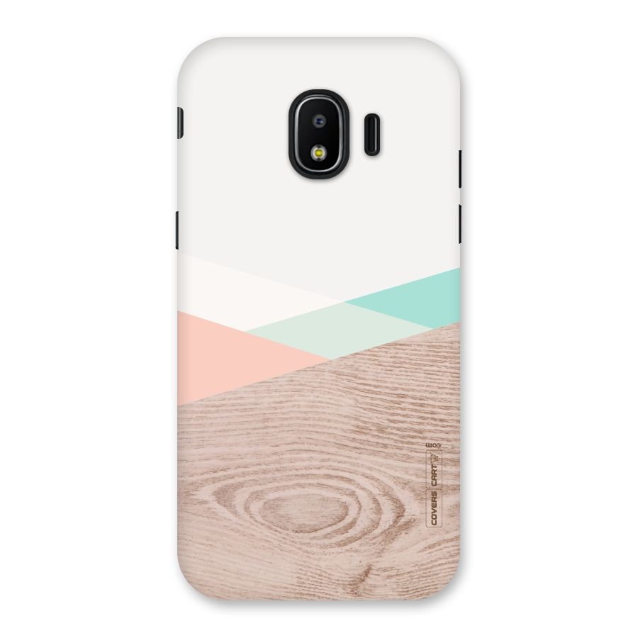 Wooden Fusion Back Case for Galaxy J2 Pro 2018