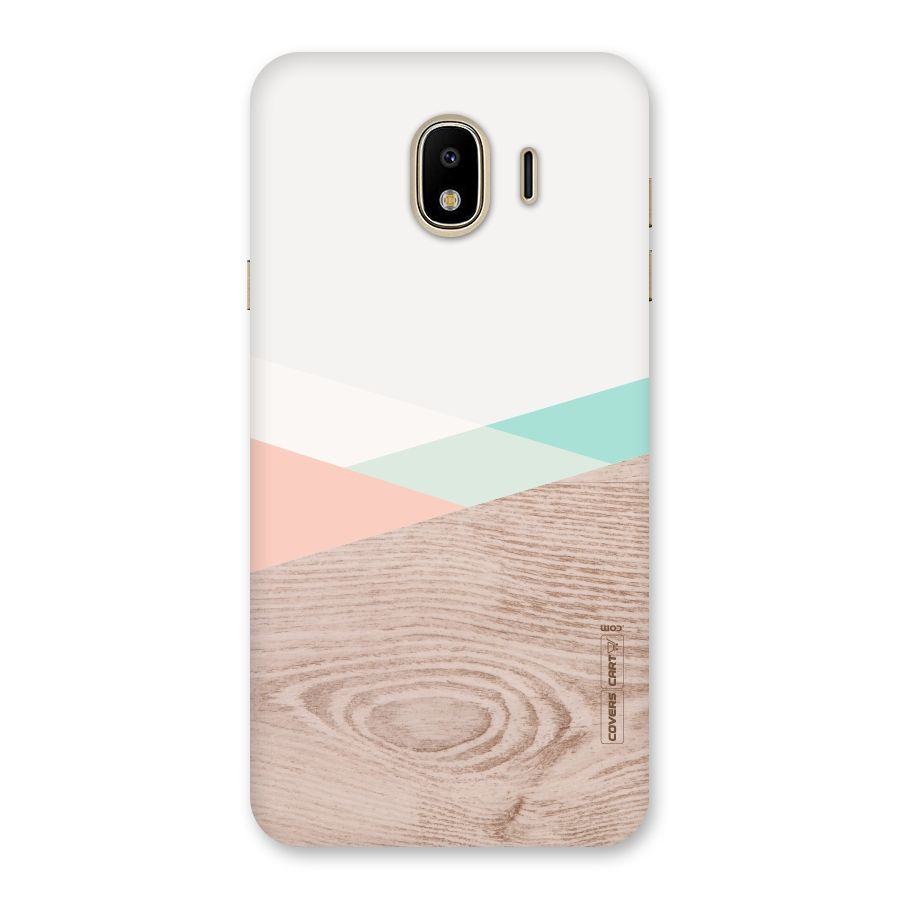Wooden Fusion Back Case for Galaxy J4