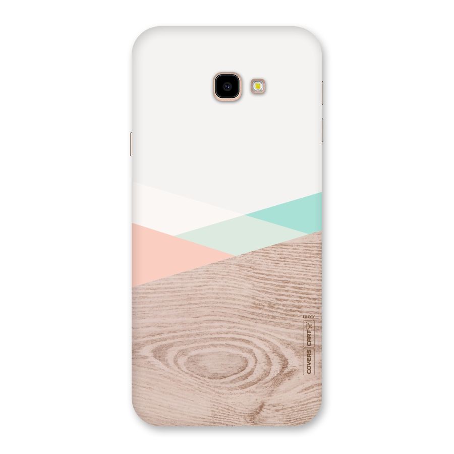 Wooden Fusion Back Case for Galaxy J4 Plus