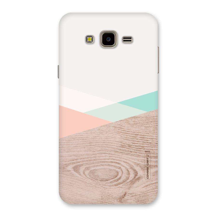 Wooden Fusion Back Case for Galaxy J7 Nxt