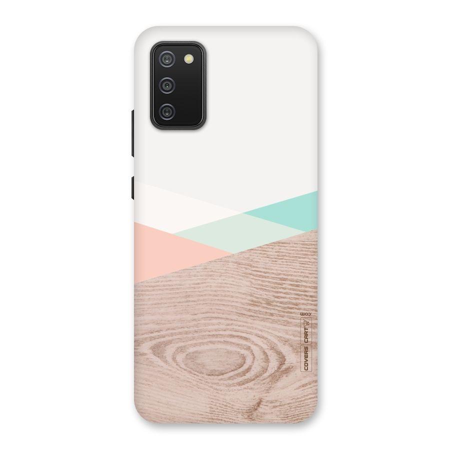 Wooden Fusion Back Case for Galaxy M02s
