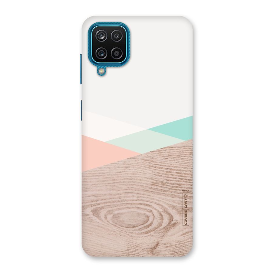 Wooden Fusion Back Case for Galaxy M12