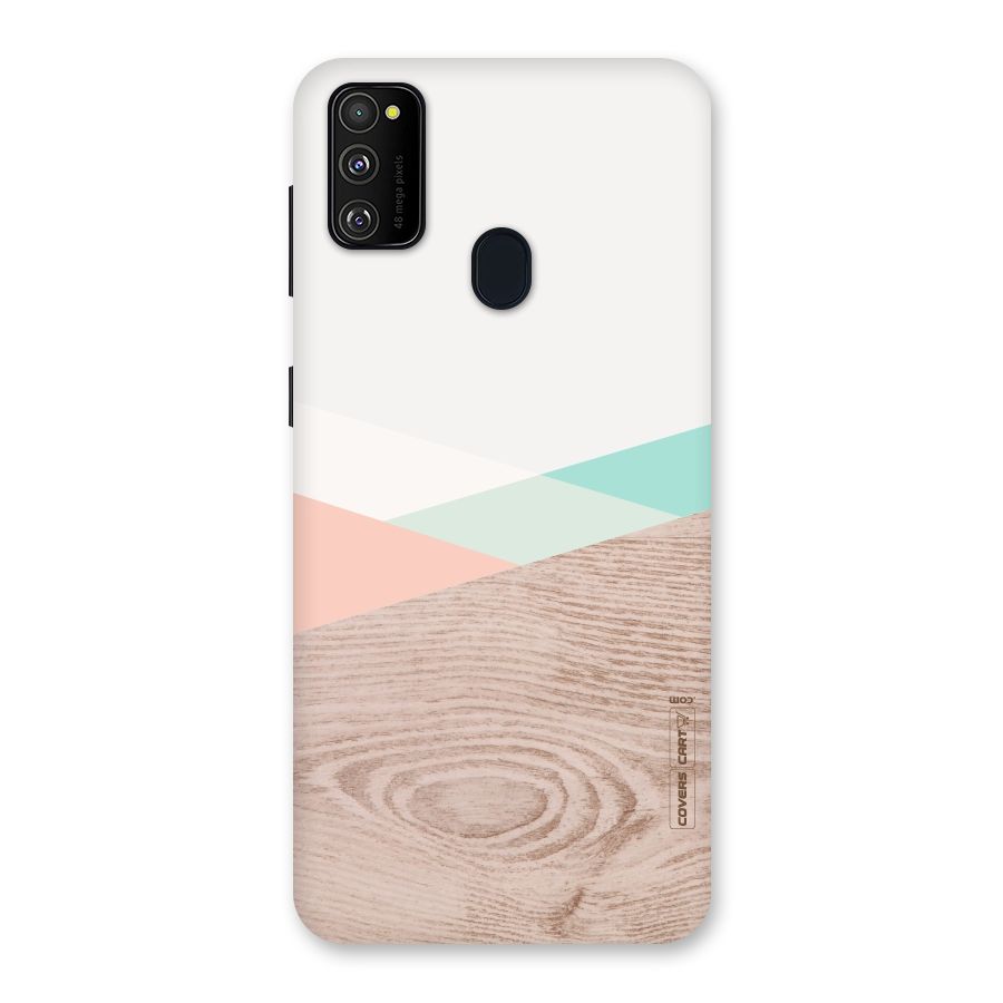 Wooden Fusion Back Case for Galaxy M30s