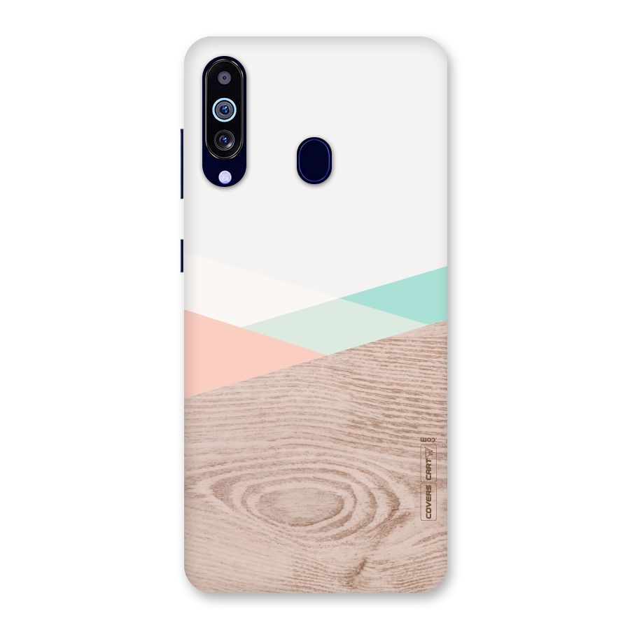 Wooden Fusion Back Case for Galaxy M40