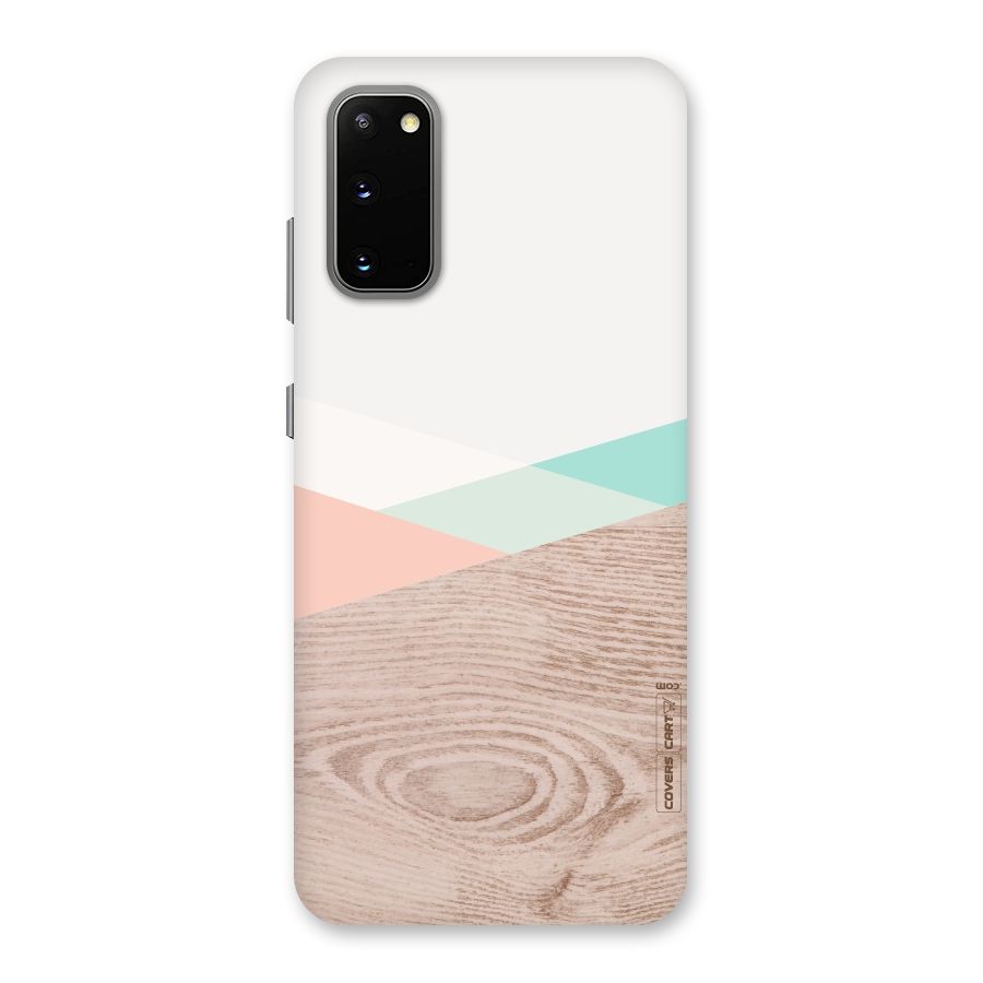 Wooden Fusion Back Case for Galaxy S20