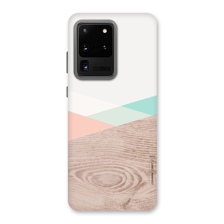 Wooden Fusion Back Case for Galaxy S20 Ultra