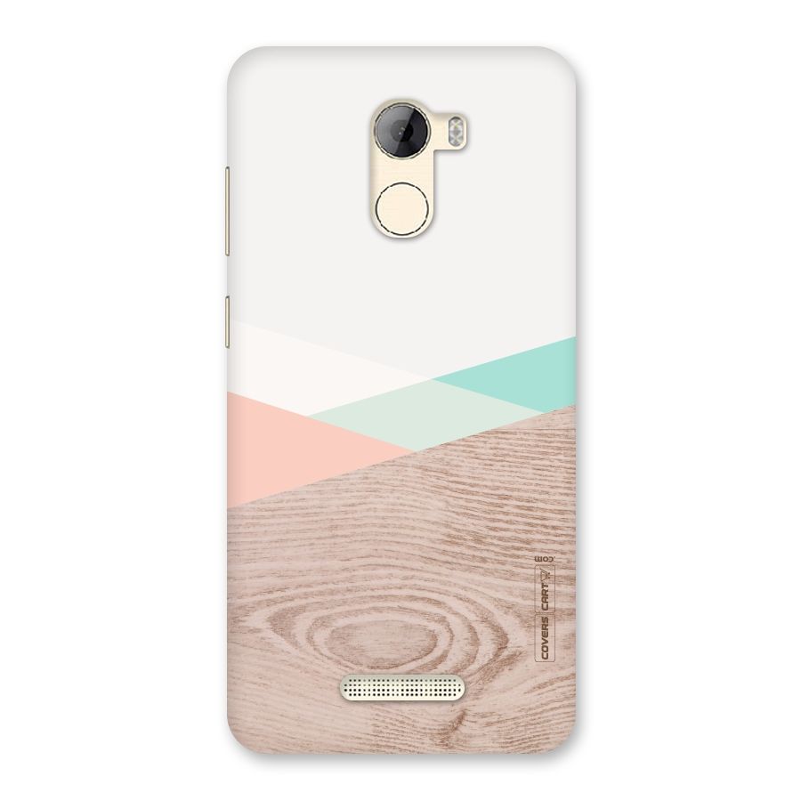 Wooden Fusion Back Case for Gionee A1 LIte