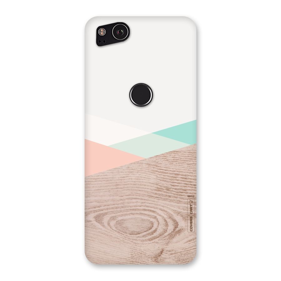 Wooden Fusion Back Case for Google Pixel 2