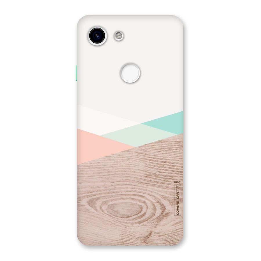 Wooden Fusion Back Case for Google Pixel 3